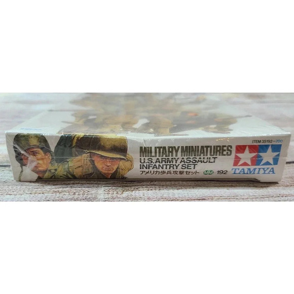 Vintage Tamiya Military Miniatures US Army Assault Infantry Set 1/35 Scale 1995 - Picture 4 of 5
